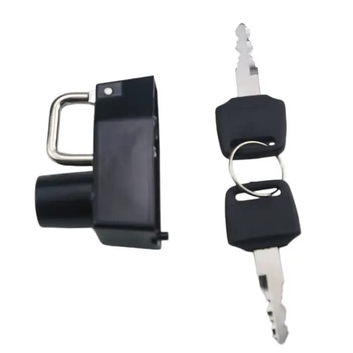 Verrou de casque antivol portable