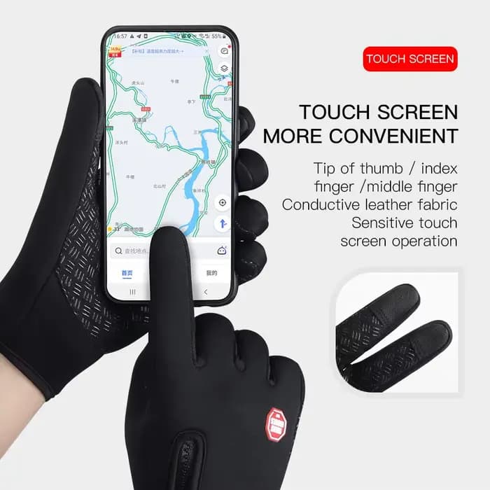 Gants polaires d'hiver pour hommes et femmes