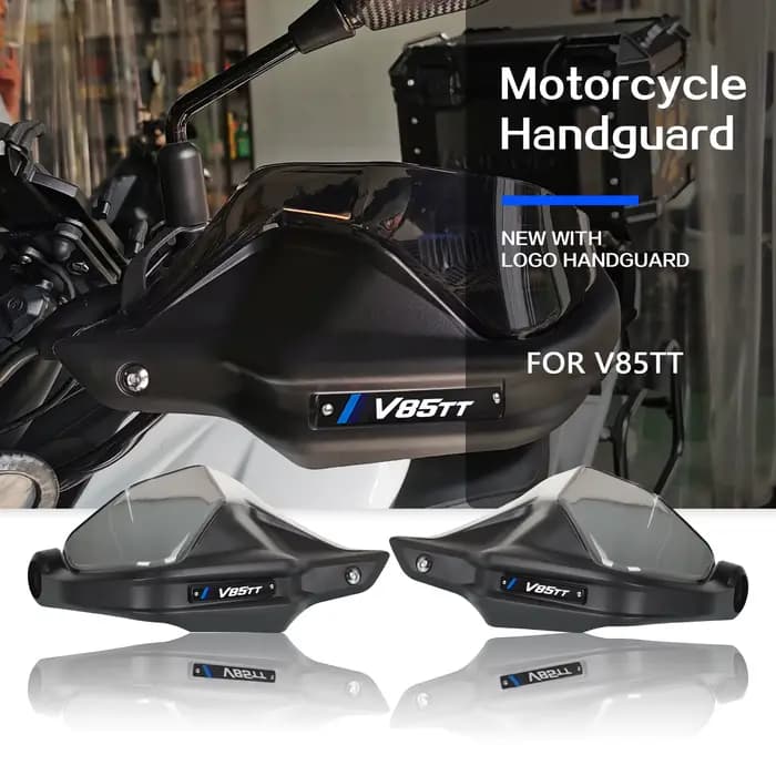Protège-mains de moto avec logo