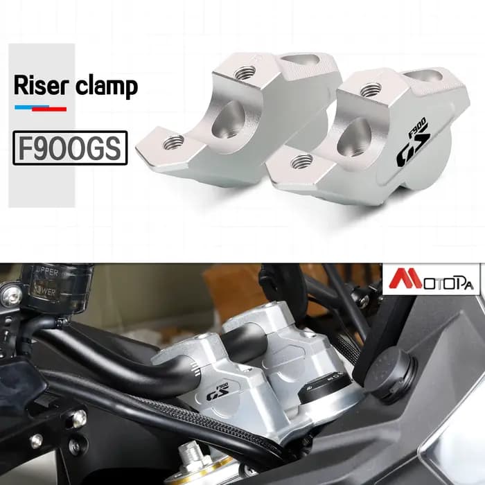 Adaptateur d'extension de pince de barre de poignée de traînée de guidon de moto F 900GS