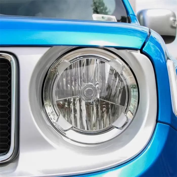 Coque de protection transparente pour phares de voiture, accessoires pour Jeep Renegade 2016 2017 2018 2019 2020 2021, accessoires pour véhicules