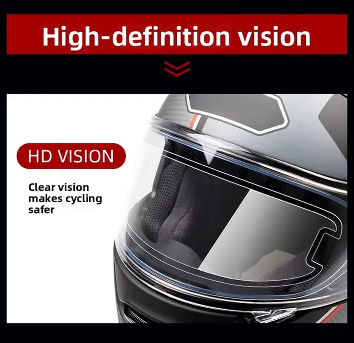 Film anti-buée pour visière de casque de moto, pour casque Tanked Big Tail Wing T153S, film anti-buée pour lentille, accessoires de casque