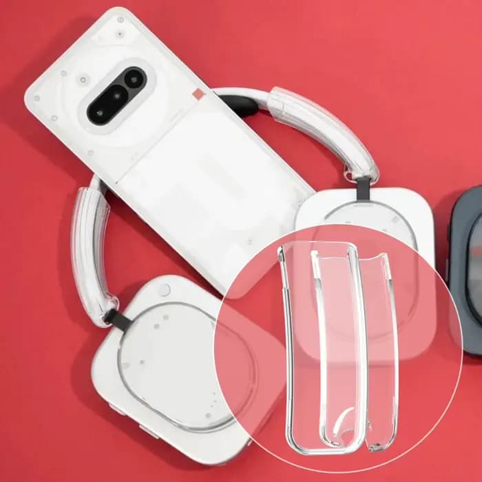 Housse de Protection pour écouteurs rien (1), étui de Protection élégant et Transparent pour casque PC, accessoires pour écouteurs