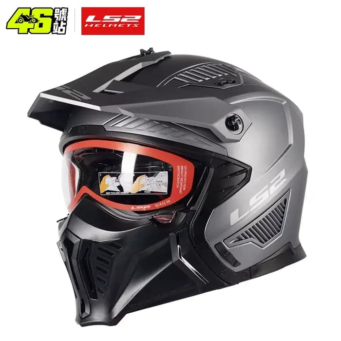 OF606 Drifter unisexe combinaison casques ouverts moto Motocross hommes femmes mode