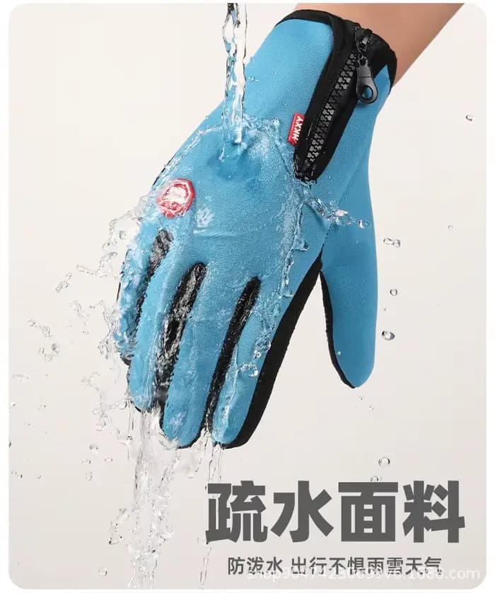 Gants chauds en polaire pour écran tactile