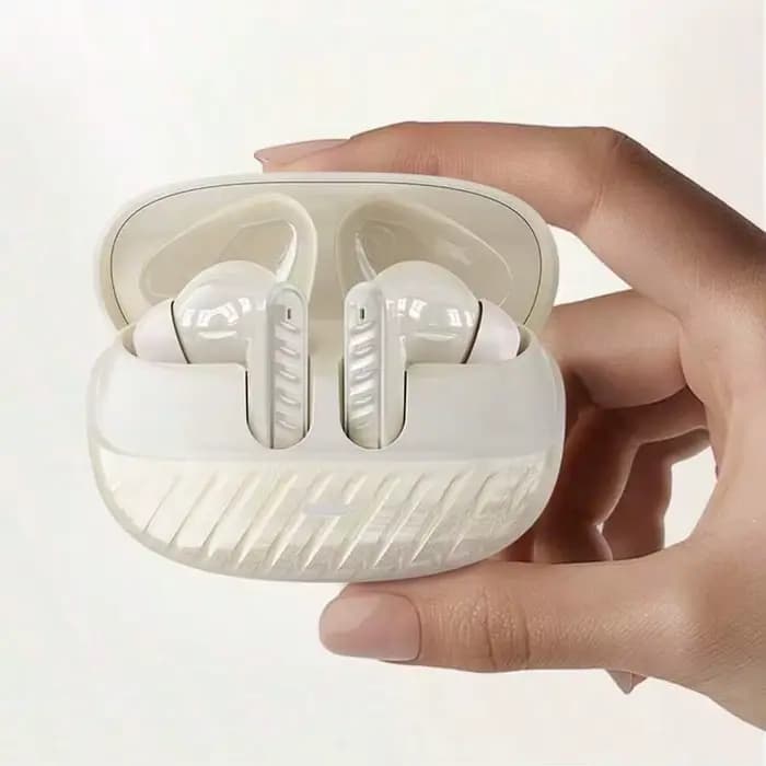 Casque Bluetooth sans fil, audio confortable avec une qualité sonore améliorée, design léger, parfait pour la musique