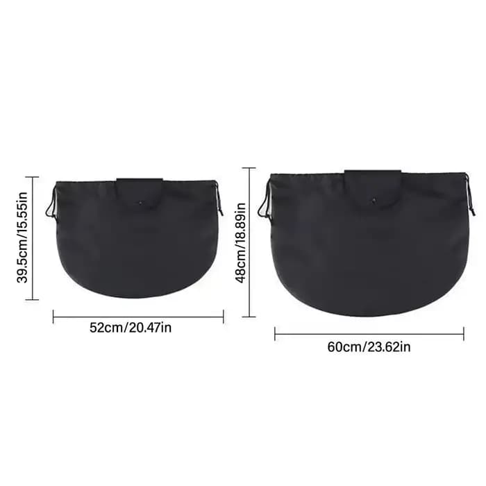 Sac de rangement portable pour casque intégral/demi-visage de moto