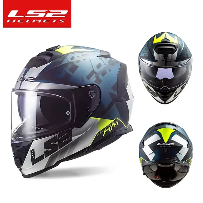 Casque de moto d'origine LS2 FF800 ls2 STORM casques intégraux kaciga casco