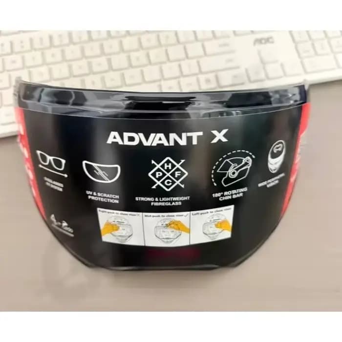 Visière de casque d'origine pour LS2 FF901 ADVANT X CARBON