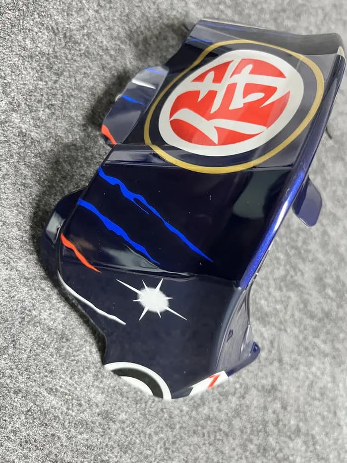Nouveau Spoiler Arrière Non Original 2026 pour Casque ARAI Pedrosa Shogun 26 VZ RAM SZR EVO GP - Accessoires