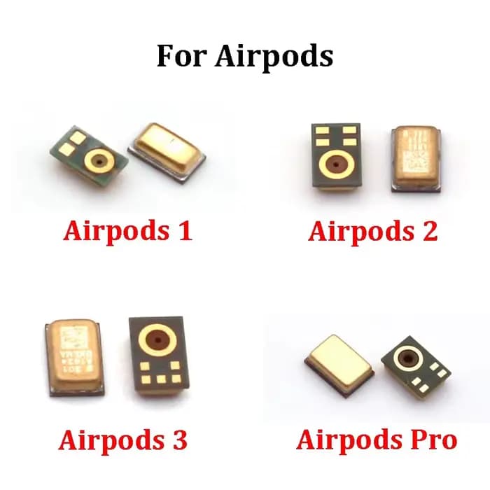 5-10 pièces Bluetooth casque Interal micro récepteur haut-parleur Microphone pour Apple Airpods 1 2 3 4 Pro deuxième génération 1st 2nd 3rd