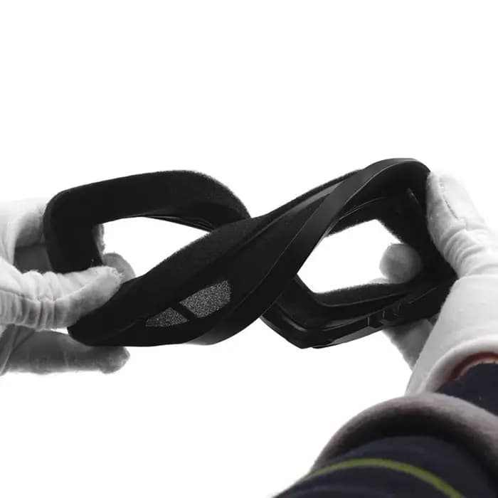 Lunettes de casque de requin de moto