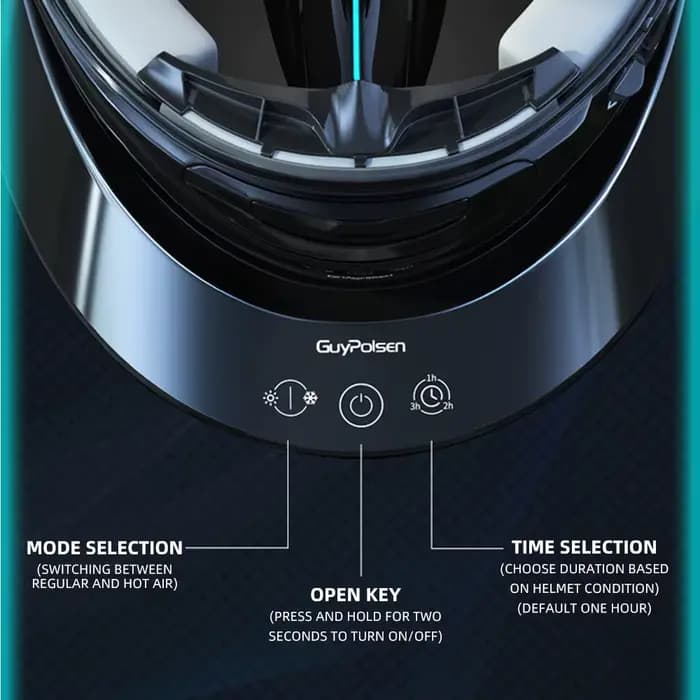Sèche-capaceteuse et stérilisateur portables pour moto