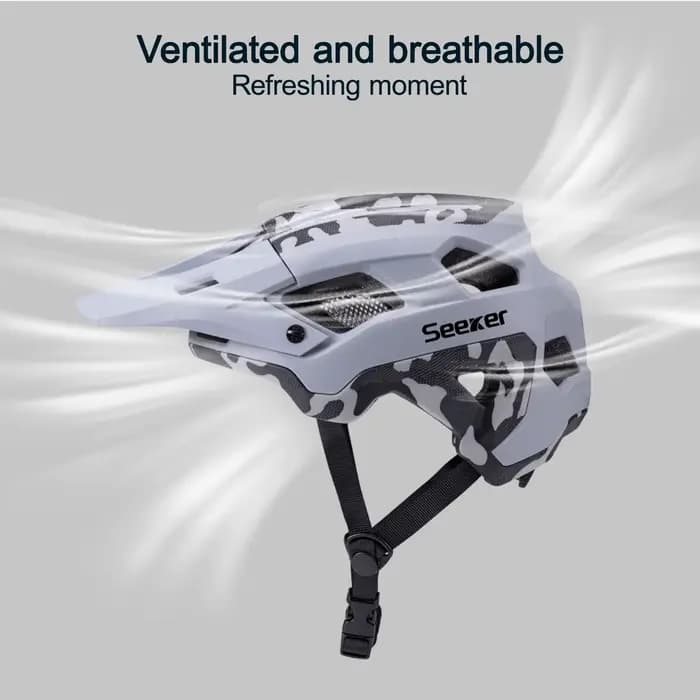 Casque de vélo de montagne Seeker Camouflage