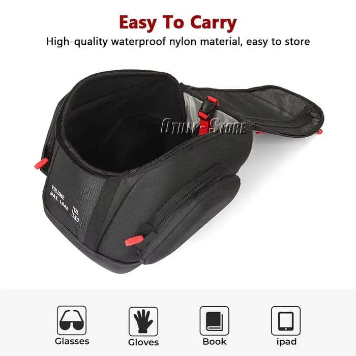 Sac de réservoir de moto 12l