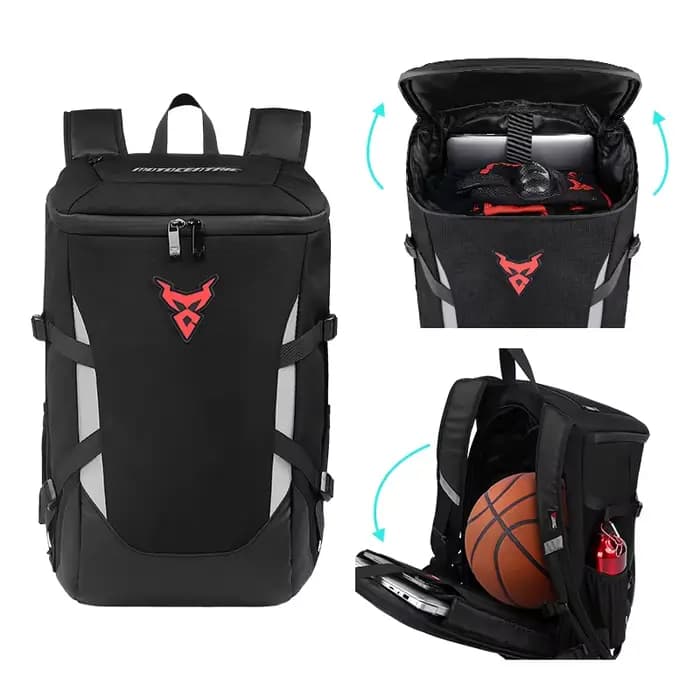 Sac à dos d'équitation pour casque de moto