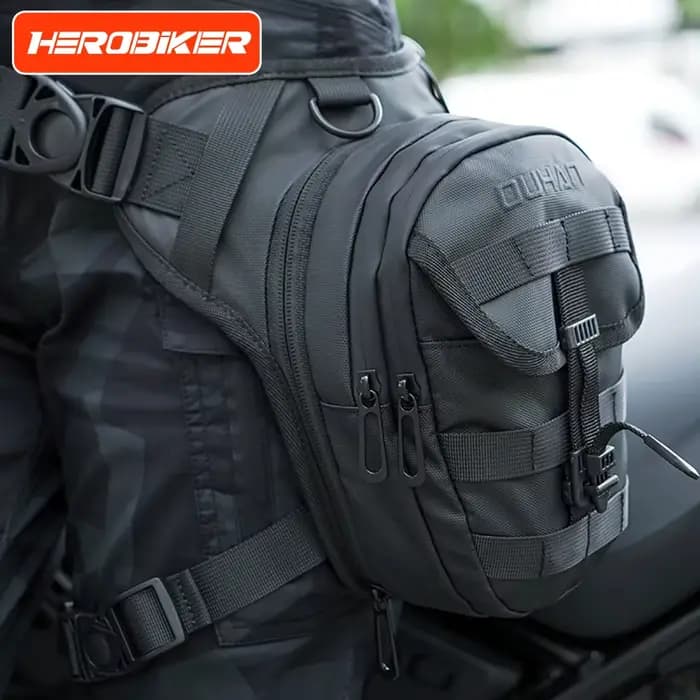 DUHAN multi-fonction moto goutte jambe sac hanche Bum