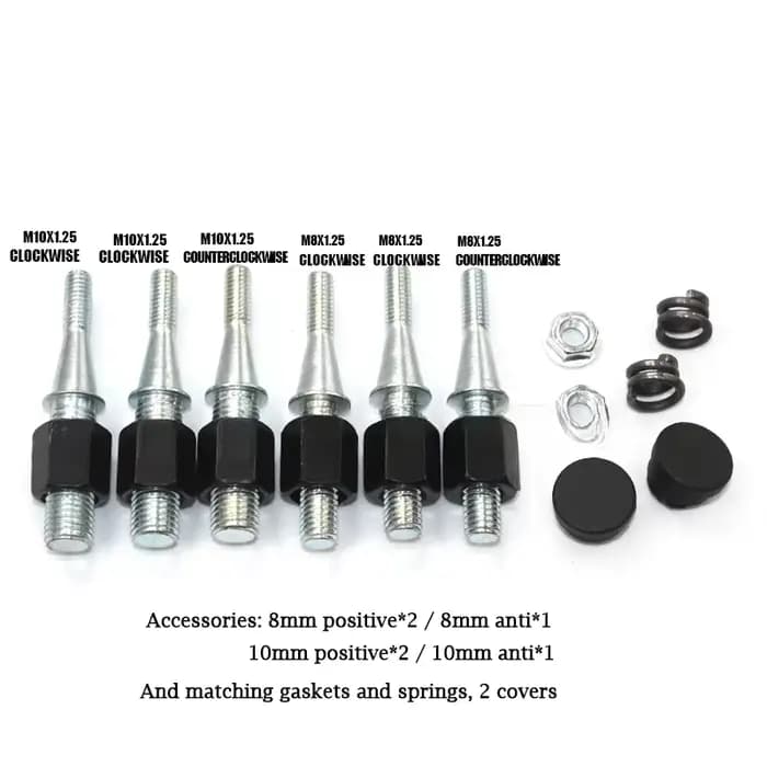 Rétroviseurs de moto accessoires pour HONDA Varadero XL 1000 125 V 125 ABS