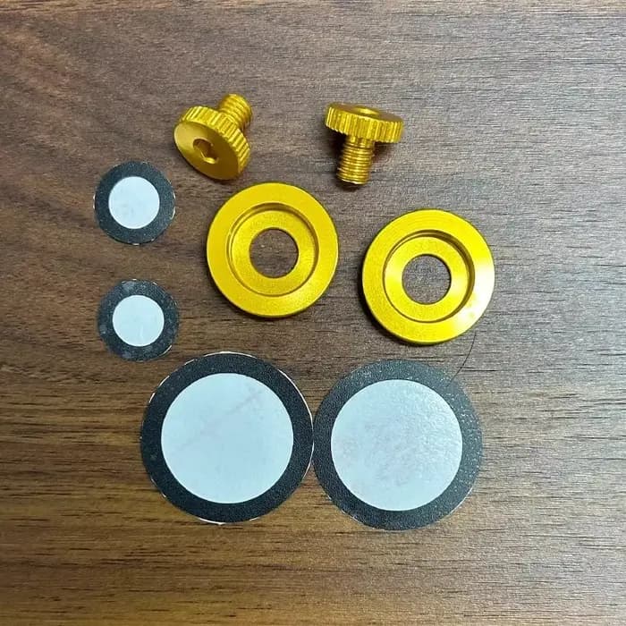 STILO ST5JoyCARBON-Vis de Verrouillage et Rondelles Anti-Baume pour d'expériences de Moto