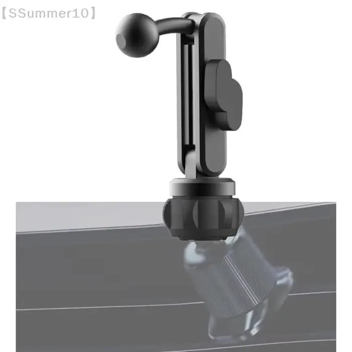 【SSummer10】Alliage d'aluminium 360 ° Support de téléphone rotatif - Tige d'extension à tête sphérique de 17 mm -