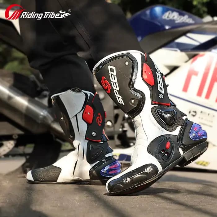 Bottes longues de moto pour Motocross