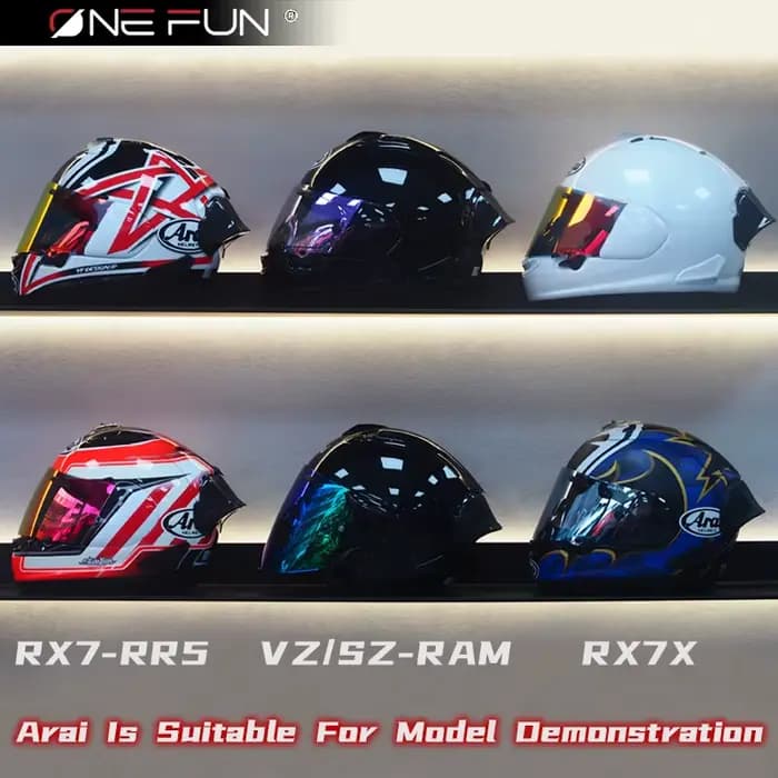 Spoiler de casque RX7X pour moto RX-7X VZ-Ram