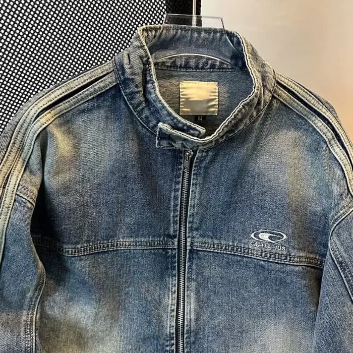 Veste en jean pour homme de style américain