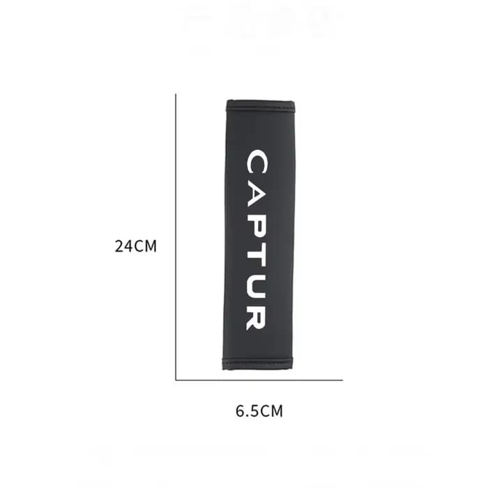Housse de ceinture de sécurité de voiture, housse de ceinture de sécurité réglable, housses de sangle d'épaule pour renault Captur, accessoires, coussin de rembourrage de ceinture de sécurité