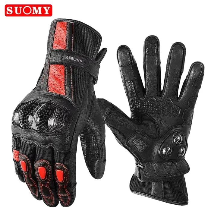 Gants de Moto en Cuir group pour Homme et Femme