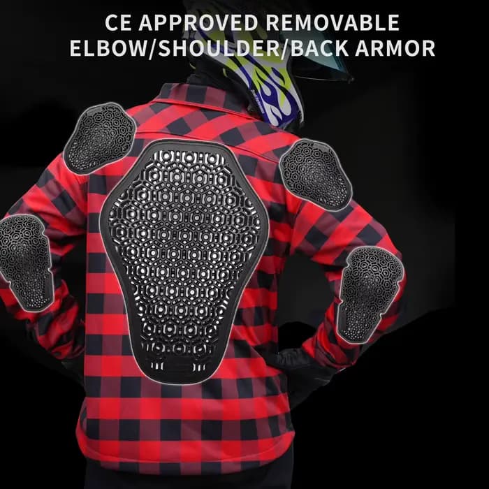 WOSAWE veste de moto hiver chaleur