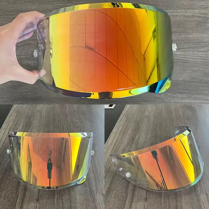 Visière de casque photochromique rouge HJ42