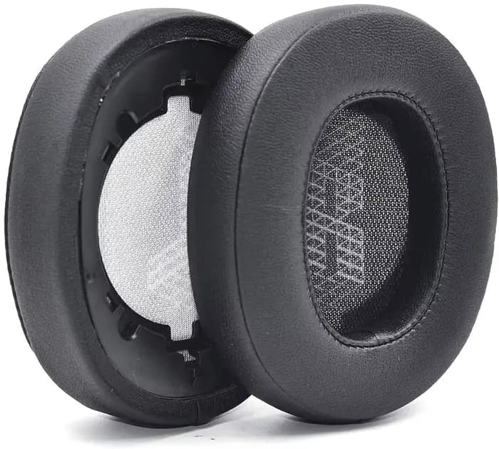 Coussinets d'oreille de remplacement en cuir protéiné, en mousse à mémoire de forme, compatibles avec JBL Live 500 BT, sans fil