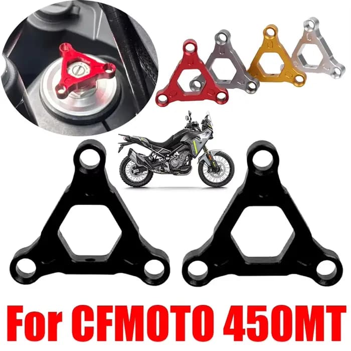 Capuchons de réglage de précharge de fourche avant pour moto CFMOTO CF