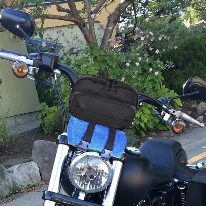Sacoche de guidon de moto