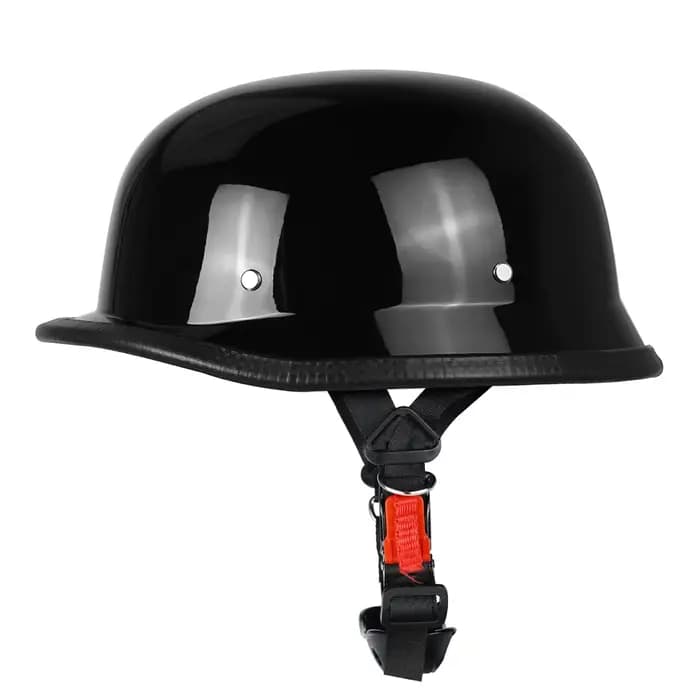 Casque de moto d'été vintage