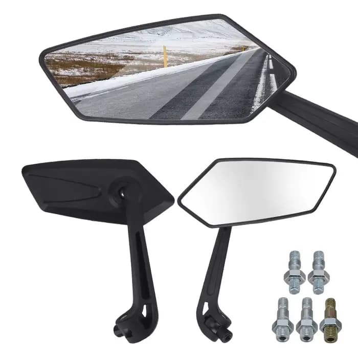 Accessoires universels de moto réglables pour rétroviseurs latéraux