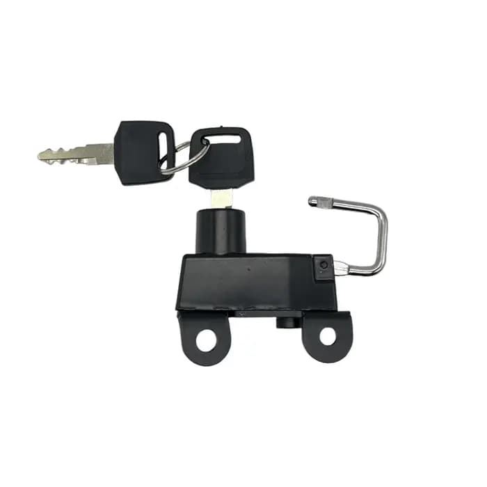Verrou de casque antivol latéral avec 2 clés