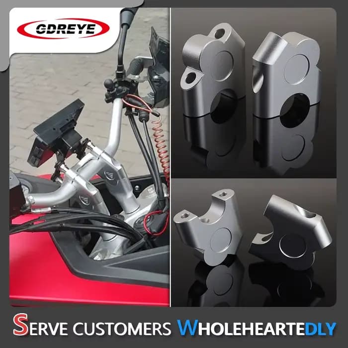 Pour Loncin VOGE 500DS 650DS 500 DS 650 DS accessoires moto guidon Riser montage poignée pince