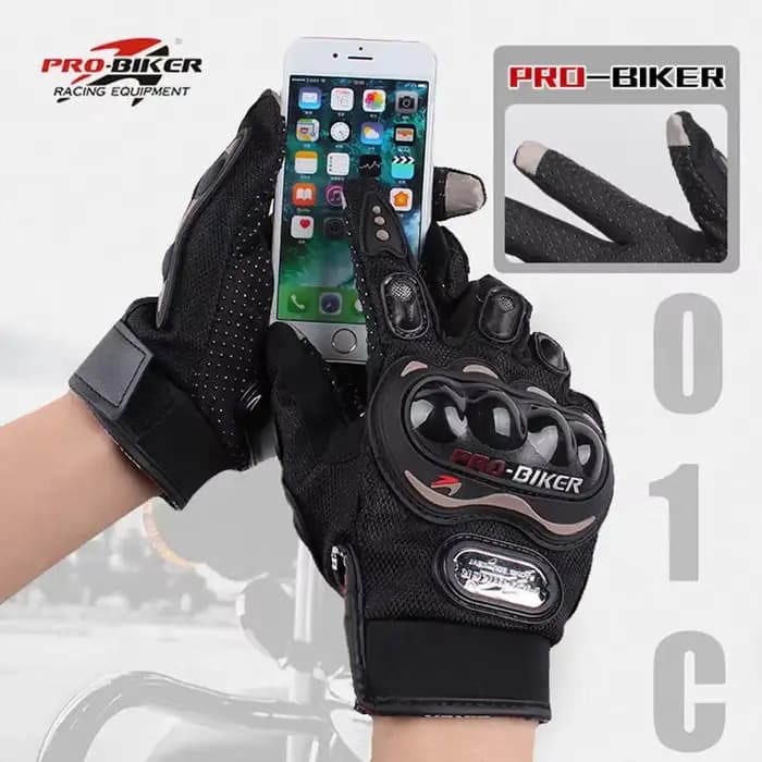 Gants anti-chute pour moto d'été