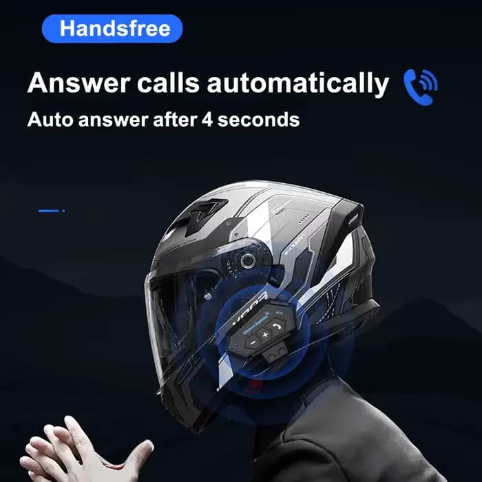 Écouteurs sans fil Bluetooth 5.0 pour casque de moto