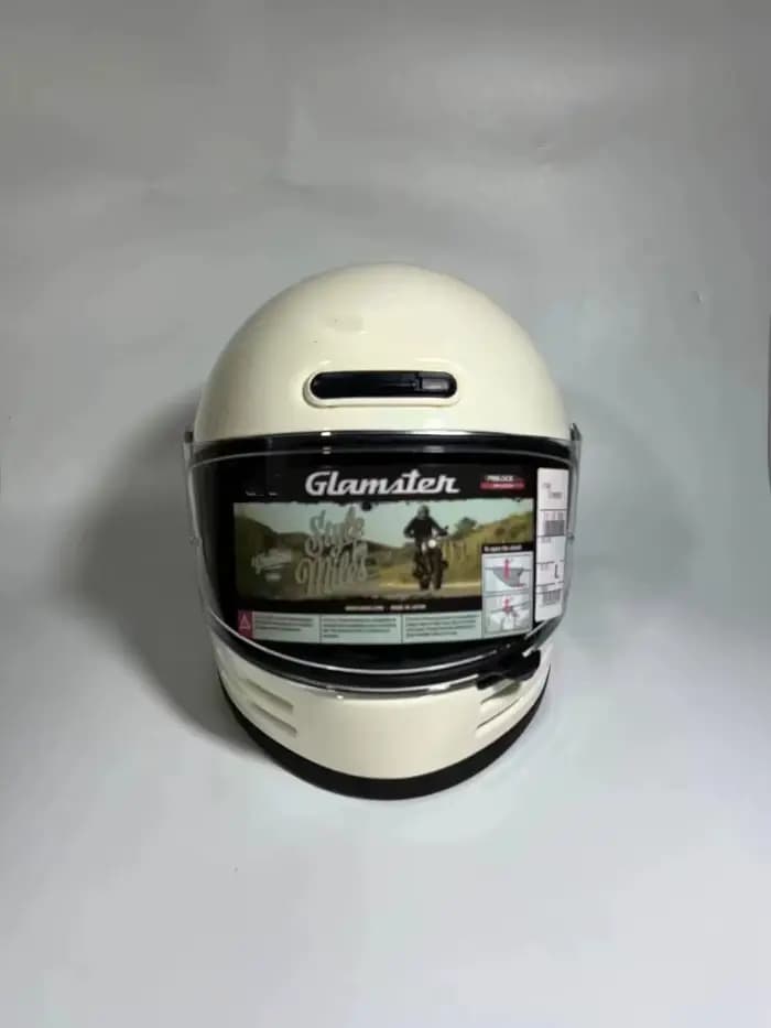 Casque De moto intégral glamster résurrection TC-5 lait WHT équitation Motocross course motobike Casco De Motocicleta