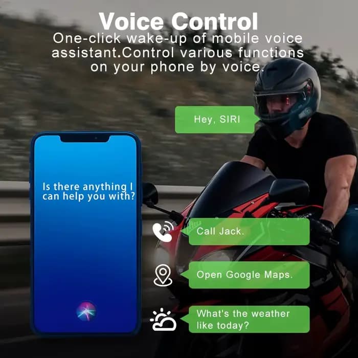 Maxto MX1 casque de moto Bluetooth