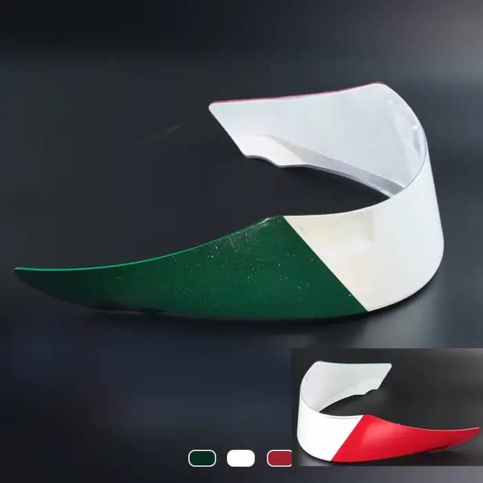 Étui de becquet de casque de garniture arrière de moto en carbone Z7 z7 pour accessoires ARAI Z7