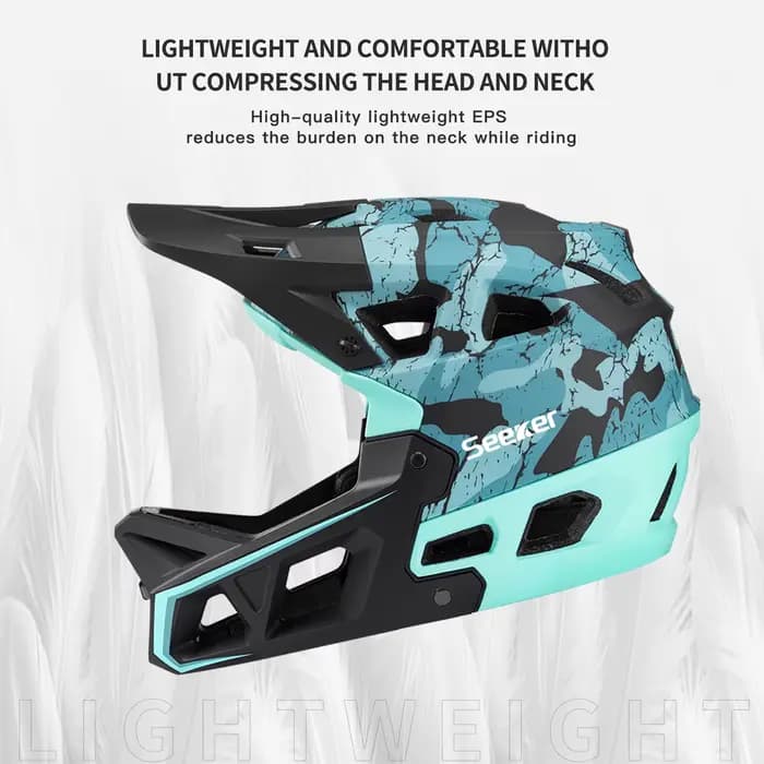 Casque de VTT SEEKER intégral tout-terrain pour la descente