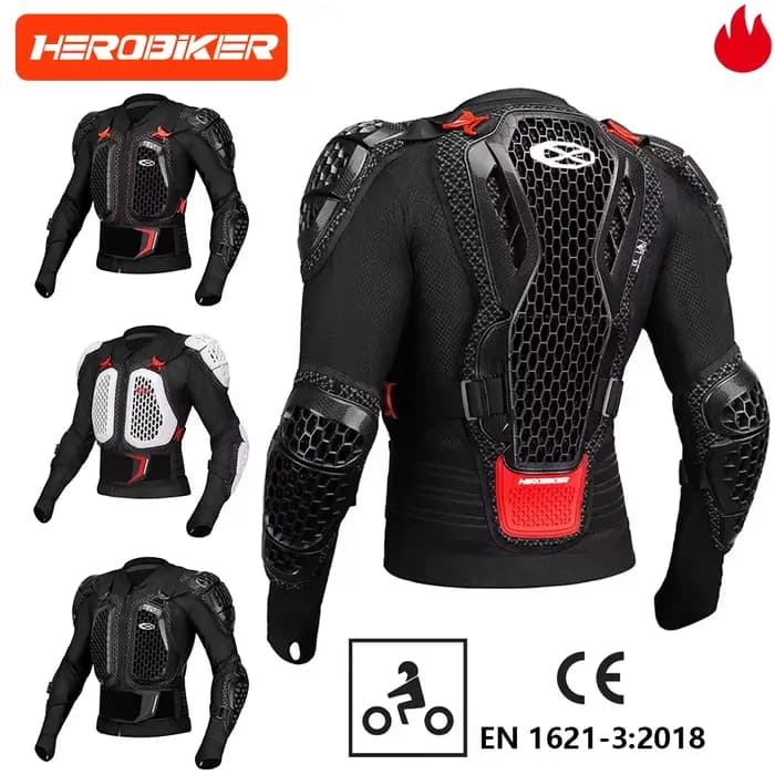 Nouvelle veste d'armure de Motocross équipement de Protection de moto tout-terrain Anti Crash poitrine rembourrage