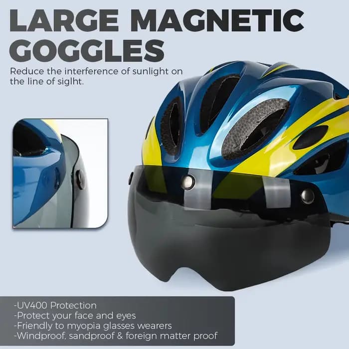 VICTGOAL vtt Scooter électrique casque de vélo pour hommes feu arrière lunettes lentille pare-soleil casques de cyclisme