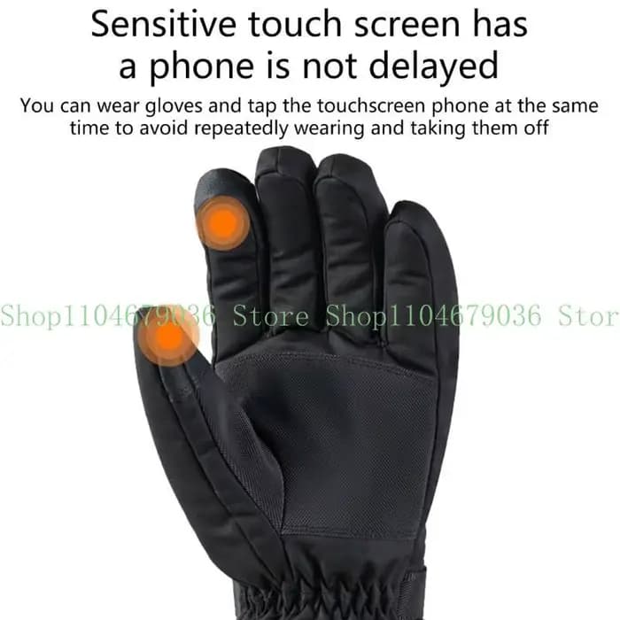 Gants chauffants 652F pour hommes femmes