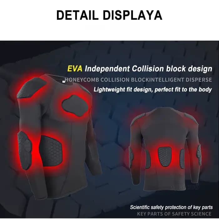 Veste d'armure complète pour Moto