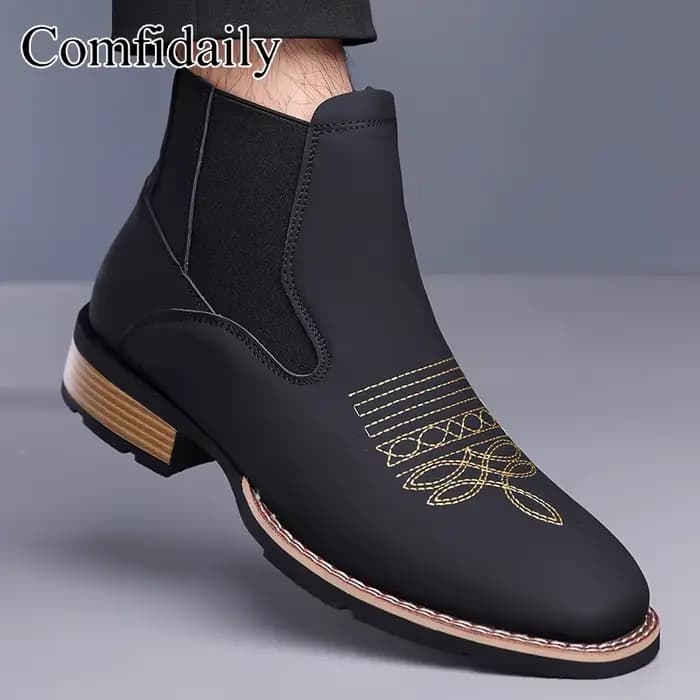 Bottines Chelsea rétro pour hommes