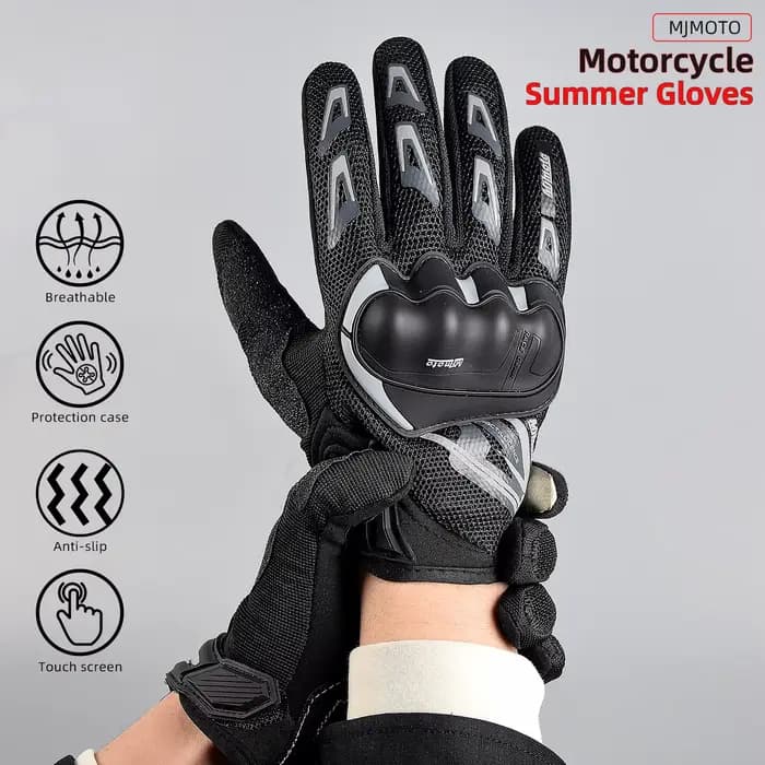 Gants de moto d'été respirants